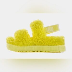 Ugg Oh Fluffita Sandals Yellow I4